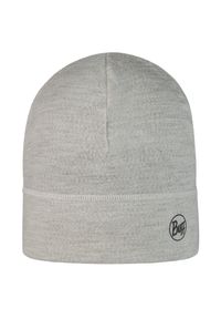 Buff - Czapka z wełny merino cienka lightweight przejściowa. Kolor: beżowy, biały, wielokolorowy. Materiał: wełna. Styl: sportowy