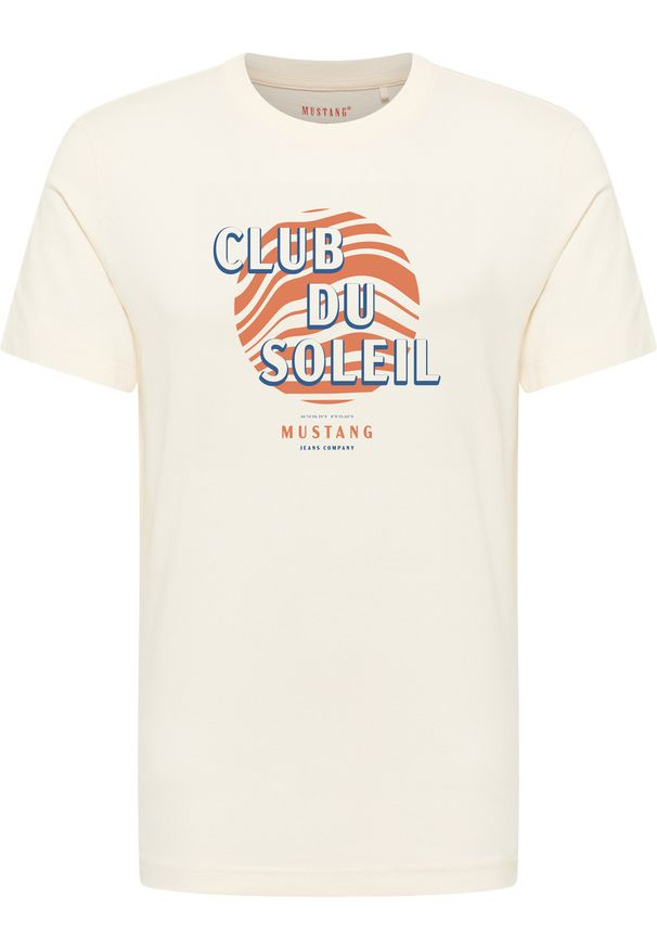 Męski T-Shirt Mustang Style Austin Whisper White 1016278 2013