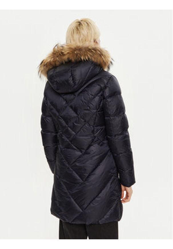 Blauer Kurtka puchowa 24WBLDK03052 Granatowy Regular Fit. Kolor: niebieski. Materiał: syntetyk