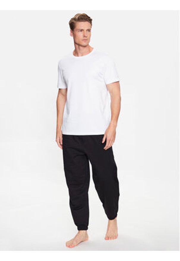 Calvin Klein Underwear Spodnie piżamowe 000NM2393E Czarny Regular Fit. Kolor: czarny. Materiał: bawełna