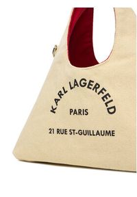 Karl Lagerfeld - KARL LAGERFELD Torebka B1W50016 Beżowy. Kolor: beżowy #5