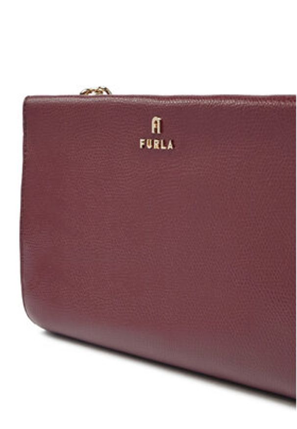 Furla Torebka Camelia WE00528 ARE000 26700 Bordowy. Kolor: czerwony. Materiał: skórzane