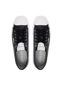 Calvin Klein Trampki Vulc Lace Up Low Lth HW0HW03077 Czarny. Kolor: czarny. Materiał: skóra #2