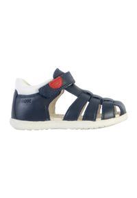 Sandały Geox Model B254va Kolor Niebieski. Kolor: niebieski. Materiał: skóra. Sezon: lato