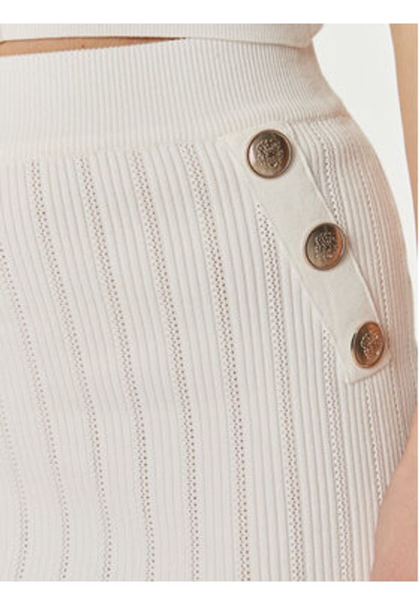 Marciano Guess Spódnica ołówkowa 4GGD00 5810Z Beżowy Slim Fit. Kolor: beżowy. Materiał: wiskoza