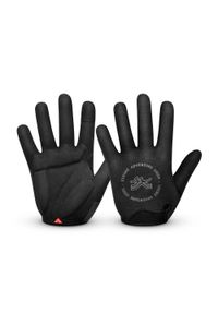 Rękawiczki rowerowe Gravel unisex SIROKO Frontier. Kolor: czarny. Materiał: tkanina. Sport: kolarstwo