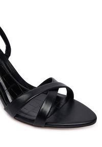 Aldo Sandały Elera 14296207 Czarny. Kolor: czarny. Materiał: skóra #6