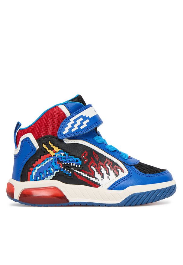 Sneakersy Geox. Kolor: niebieski