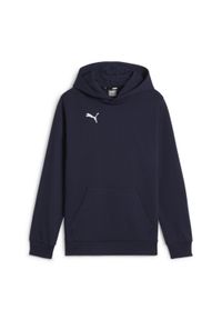 Bluza sportowa chłopięca Puma B23598. Typ kołnierza: kaptur. Kolor: niebieski. Sport: piłka nożna #1