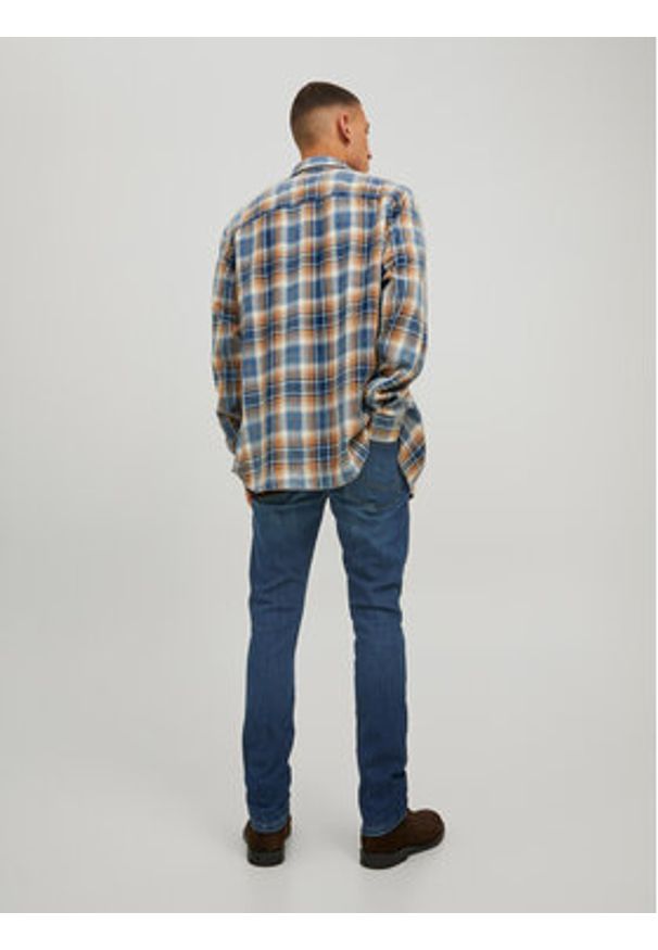 Jack & Jones Jeansy Glenn 12224987 Granatowy Slim Fit. Kolor: niebieski