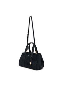 MICHAEL Michael Kors Torebka Romee 30F5G1ZS1S Czarny. Kolor: czarny. Materiał: skórzane, zamszowe