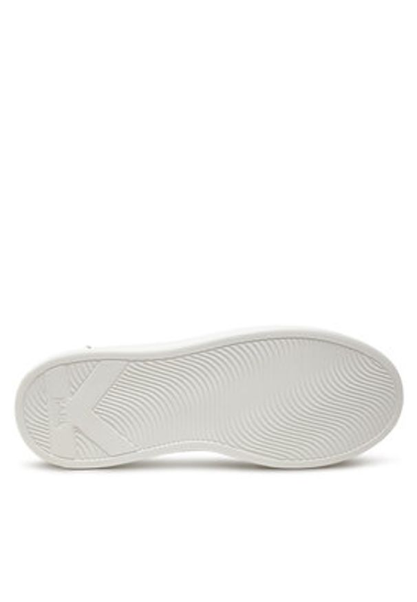 Karl Lagerfeld - KARL LAGERFELD Sneakersy KL52574A Biały. Kolor: biały. Materiał: skóra