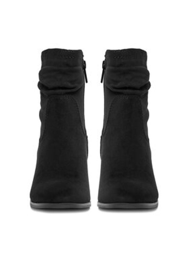 Jenny - JENNY Botki CEO-WS24340-01 Czarny. Kolor: czarny. Materiał: materiał
