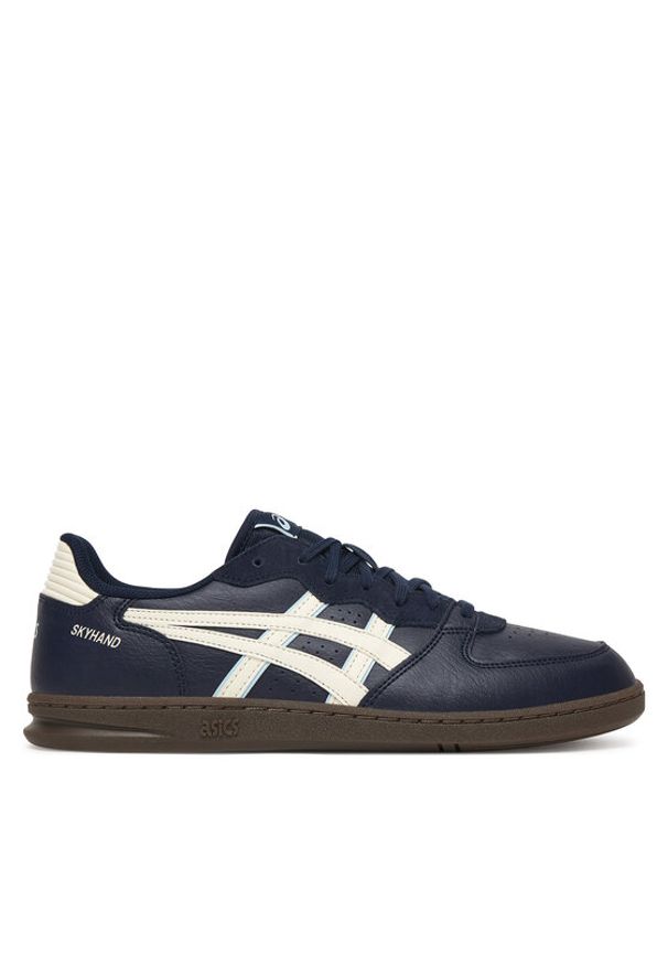 Asics Sneakersy Skyhand Og 1203A451 Granatowy. Kolor: niebieski. Materiał: skóra