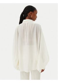 Kontatto Koszula B3003C E25B2C.11 Écru Relaxed Fit. Kolor: kremowy. Materiał: bawełna #5