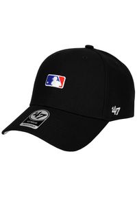 Czapka z daszkiem męska 47 Brand Batter Logo Baseball MVP Cap. Kolor: czarny. Materiał: wełna, akryl
