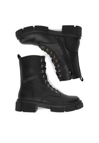DeeZee Trzewiki HX21056-58A Czarny. Kolor: czarny. Materiał: syntetyk, materiał #2