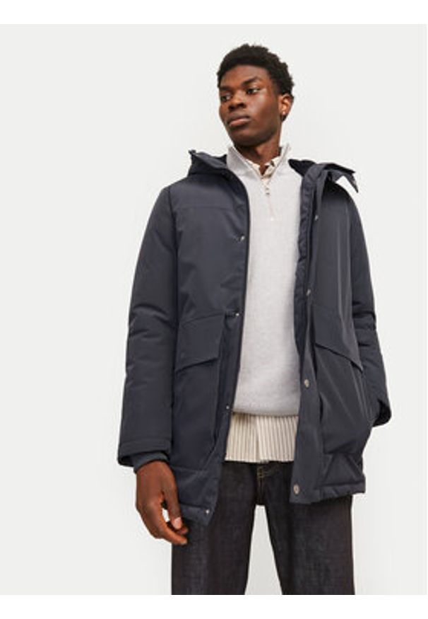 Jack & Jones Parka Trek 12256992 Szary Regular Fit. Kolor: szary. Materiał: syntetyk