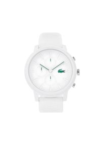 Lacoste Zegarek 2011246 Biały. Kolor: biały