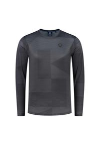 ROGELLI - Koszulka rowerowa męska MTB Rogelli Advntr Core z długim rękawem. Kolor: szary. Długość rękawa: długi rękaw. Długość: długie. Sport: kolarstwo #1
