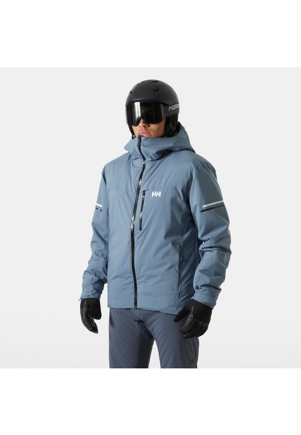 Kurtka narciarska Helly Hansen Swift Team. Kolor: niebieski. Sezon: zima. Sport: narciarstwo
