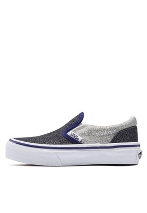 Vans Tenisówki Uy Classic Slip-On VN0005WWSXN1 Srebrny. Zapięcie: bez zapięcia. Kolor: srebrny. Materiał: materiał