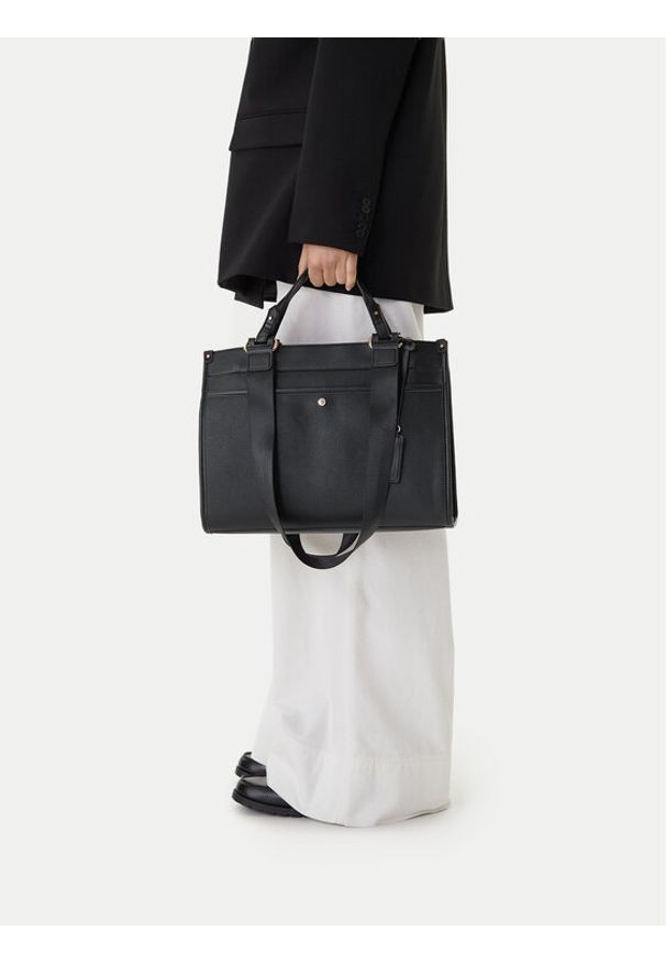 Aldo Torebka Adalima 13863605 Czarny. Kolor: czarny. Materiał: skórzane