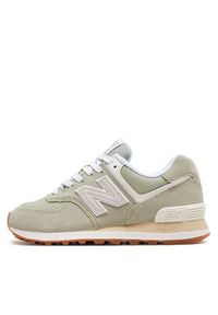 New Balance Sneakersy WL574QD2 Zielony. Kolor: zielony. Materiał: materiał. Model: New Balance 574