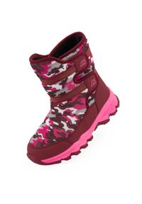 ALPINE PRO - Wodoodporne zimowe buty dla dzieci Alpine Pro Kamo 29. Zapięcie: rzepy. Kolor: zielony. Sezon: zima