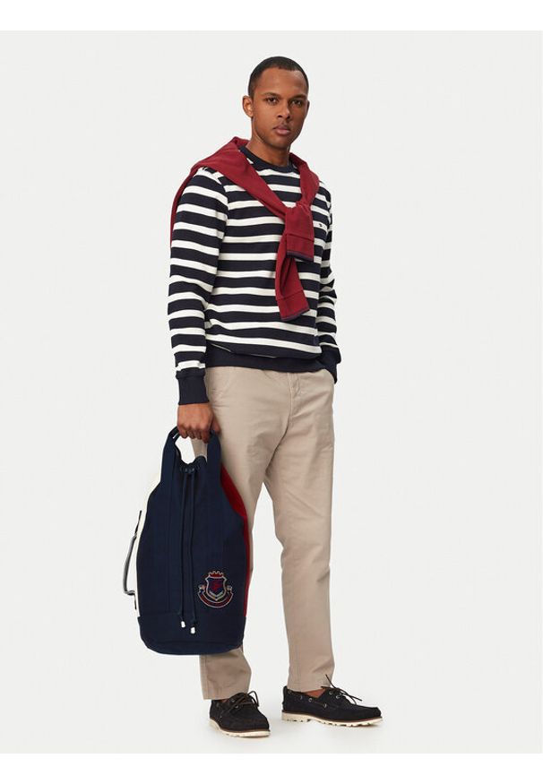 TOMMY HILFIGER - Tommy Hilfiger Plecak Hertiage Logo Patch Crossbody Sling Bag AM0AM14264 Granatowy. Kolor: niebieski. Materiał: materiał