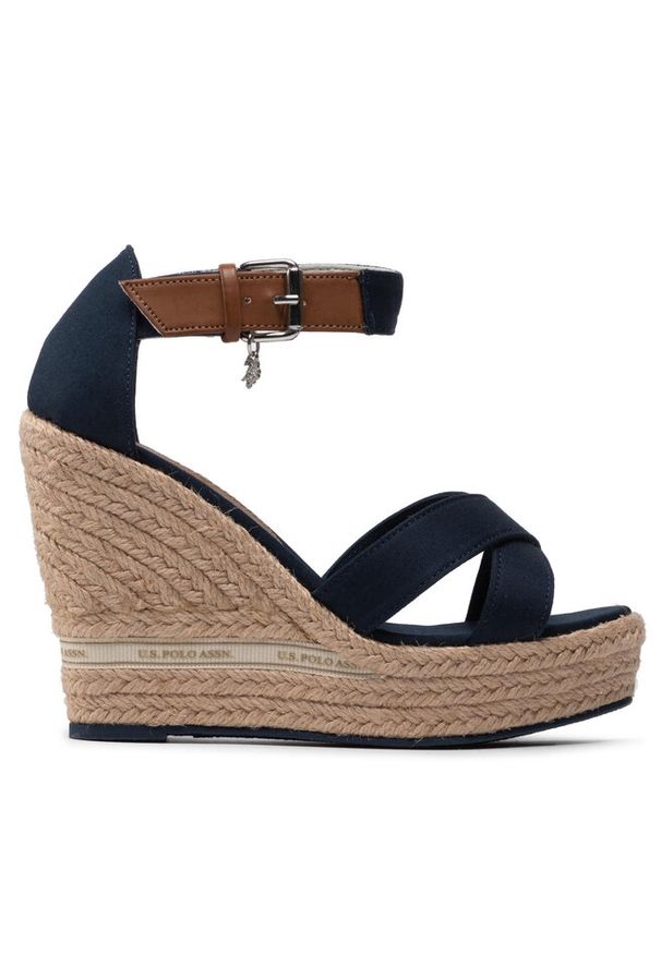 Espadryle U.S. Polo Assn.. Kolor: niebieski