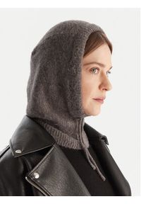 Calvin Klein Balaklawa Emblem Brushed LV04D8068G Szary. Kolor: szary. Materiał: poliamid, nylon #3