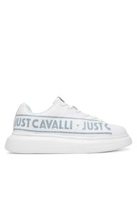 Sneakersy Just Cavalli. Kolor: biały
