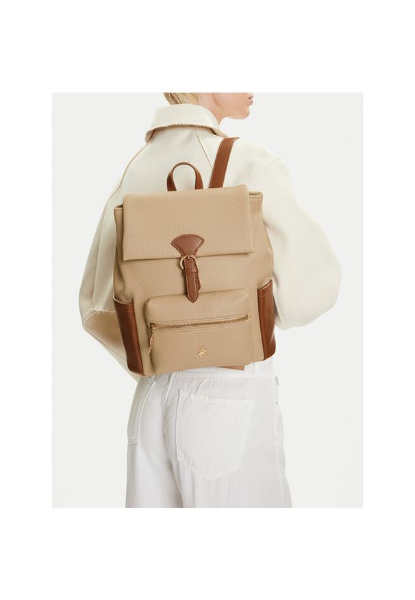 Plecak Beverly Hills Polo Club. Kolor: beżowy
