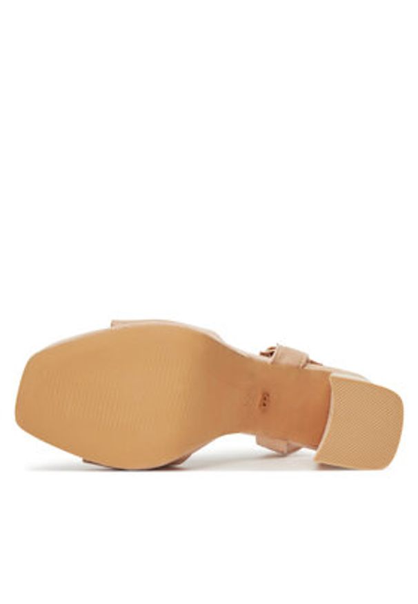 DeeZee Sandały HH-2278 Beżowy. Kolor: beżowy. Materiał: materiał