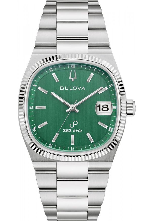 Zegarek Bulova Zegarek męski Bulova 96B439 srebrny. Kolor: srebrny
