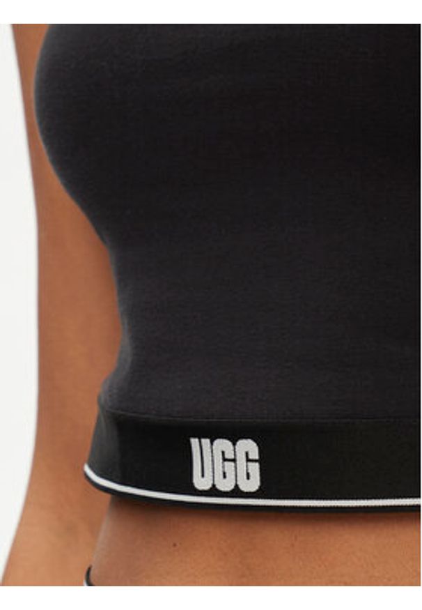 Ugg Bluzka Trina 1152860 Czarny Regular Fit. Kolor: czarny. Materiał: bawełna
