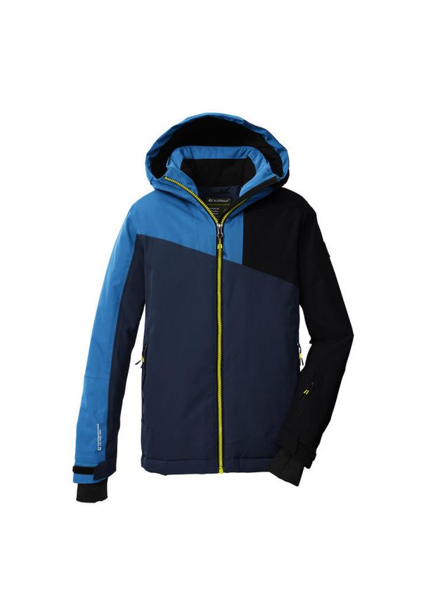 Kurtka narciarska z kapturem dla dzieci Killtec KSW 192. Typ kołnierza: kaptur. Kolor: niebieski. Sezon: zima. Sport: narciarstwo