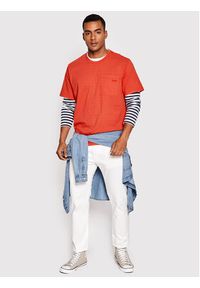 Levi's® T-Shirt Easy Pocket A3697-0000 Czerwony Relaxed Fit. Kolor: czerwony. Materiał: bawełna