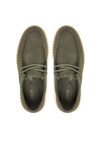 Clarks Półbuty Torhill Lo 26184642 Zielony. Kolor: zielony. Materiał: zamsz, skóra #6