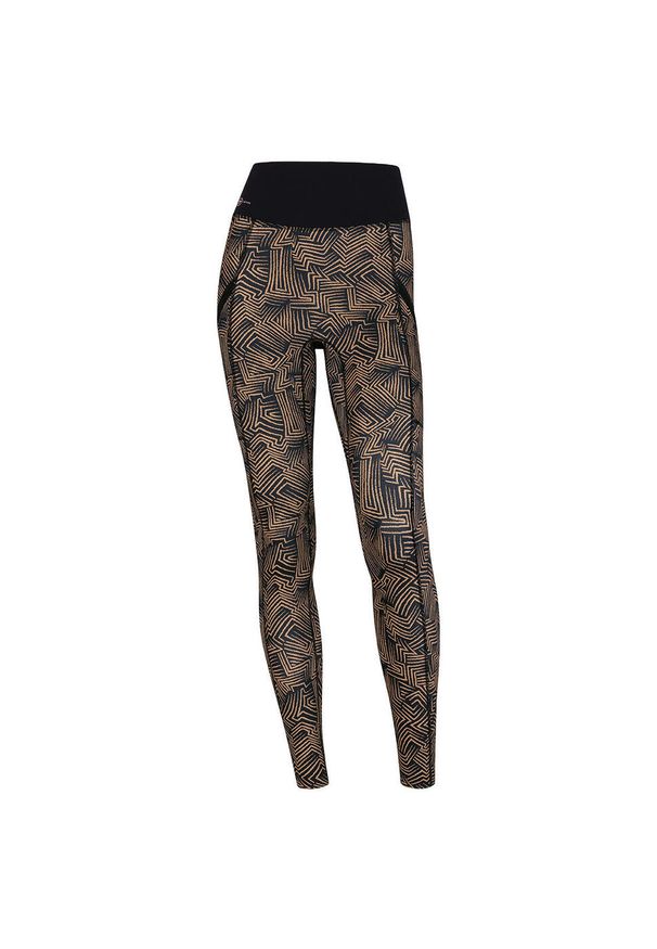 ANITA ACTIVE - legginsy sportowe Sport Tights Massage. Kolor: czarny. Materiał: poliamid, elastan