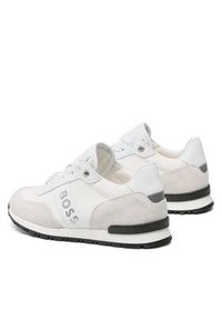 BOSS - Boss Sneakersy J29332 M Biały. Kolor: biały. Materiał: materiał #5