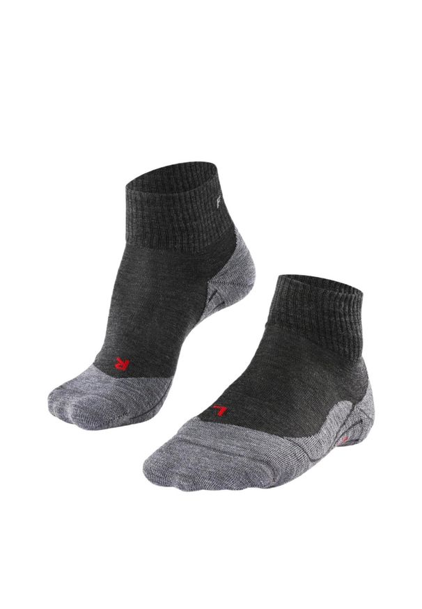 Krótkie skarpety damskie Falke TK5. Kolor: szary. Sport: outdoor, fitness