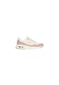 skechers - Baskets Femme SKECH-AIR COURT-RETRO AVE Skechers NTTP 150075 Blanc Skechers. Kolor: pomarańczowy, biały, wielokolorowy. Model: Skechers Sport. Sport: turystyka piesza #1