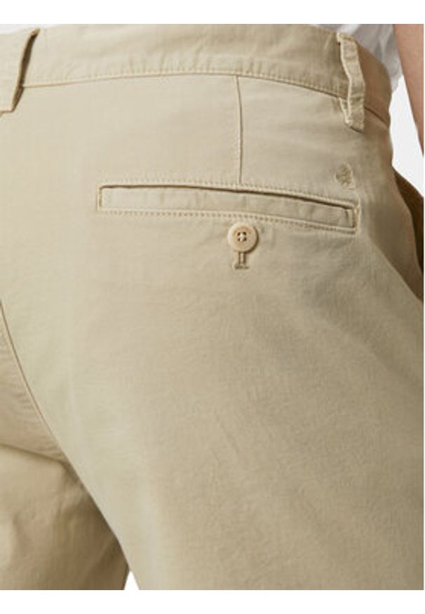 Marc O'Polo Szorty materiałowe M23 0029 15036 Beżowy Regular Fit. Kolor: beżowy. Materiał: bawełna