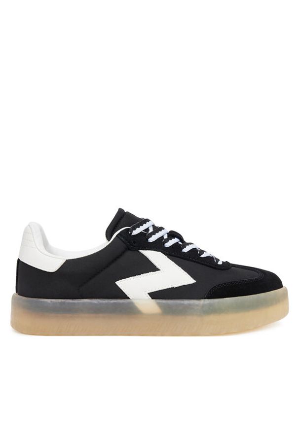 Aldo Sneakersy Retrostep 14002058 Czarny. Kolor: czarny. Materiał: skóra, zamsz