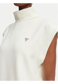 Guess Bluza V6YQ18 K4318 Kremowy Regular Fit. Kolor: kremowy. Materiał: syntetyk #3