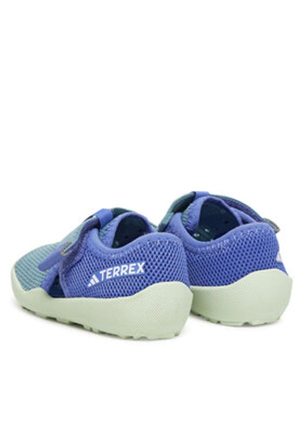 Adidas - adidas Sandały Terrex Captain Toey JI1365 Szary. Kolor: szary. Materiał: materiał