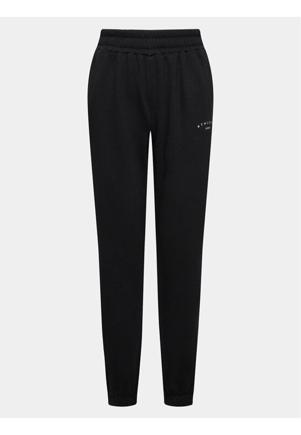 Athlecia Spodnie dresowe Asport W Pants EA233347 Czarny Regular Fit. Kolor: czarny. Materiał: syntetyk