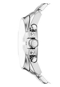 Diesel Zegarek Mega Chief Slim DZ4702 Srebrny. Kolor: srebrny #3